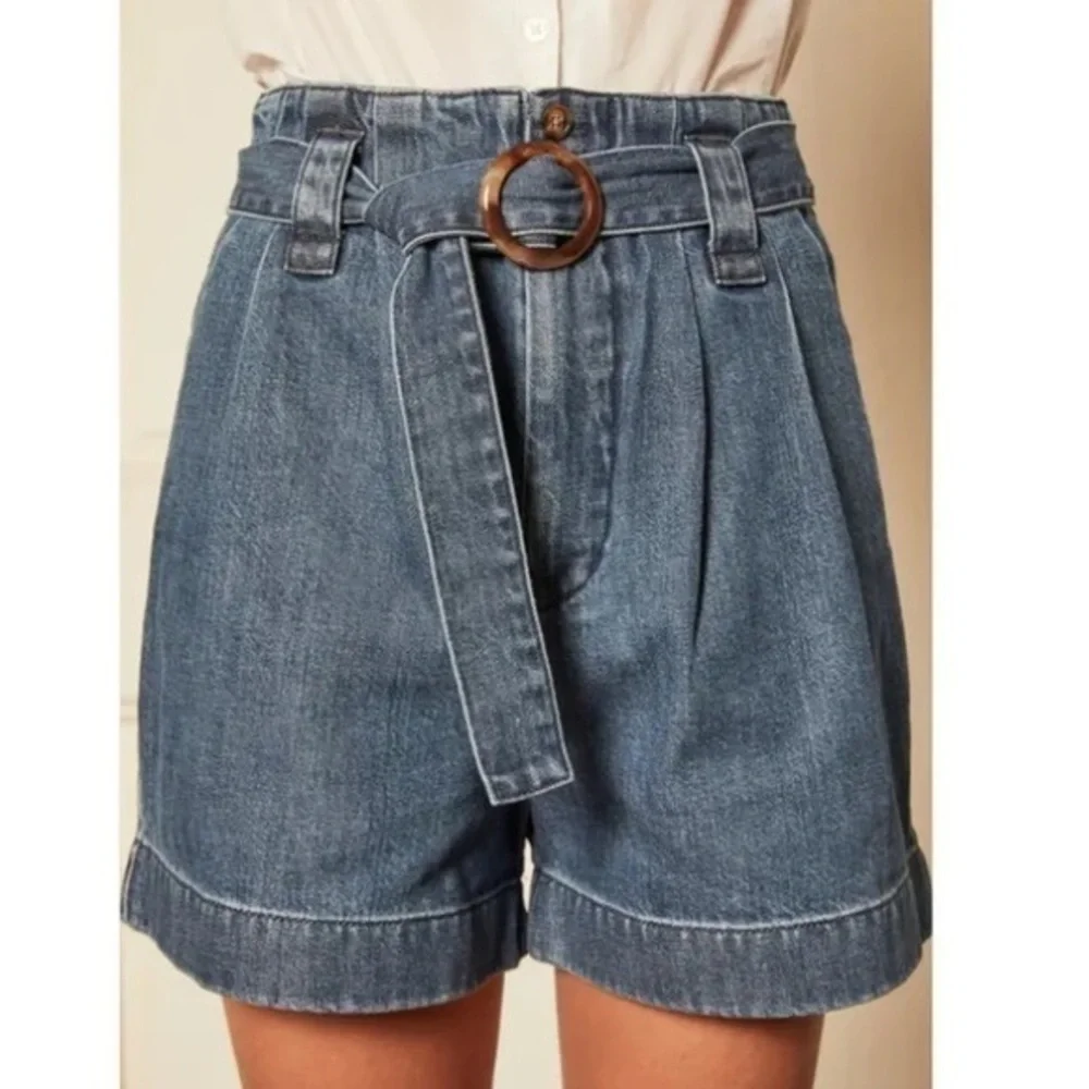 BOYISH The Leon High Rise Pleated short - Picture 1 of 5